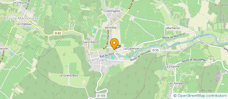 localisation de l'entreprise MADAME MADELEINE PLANCHE  AZE