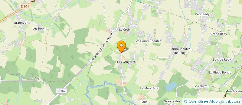 localisation de l'entreprise MADAME MADELEINE PONT  SORNAY