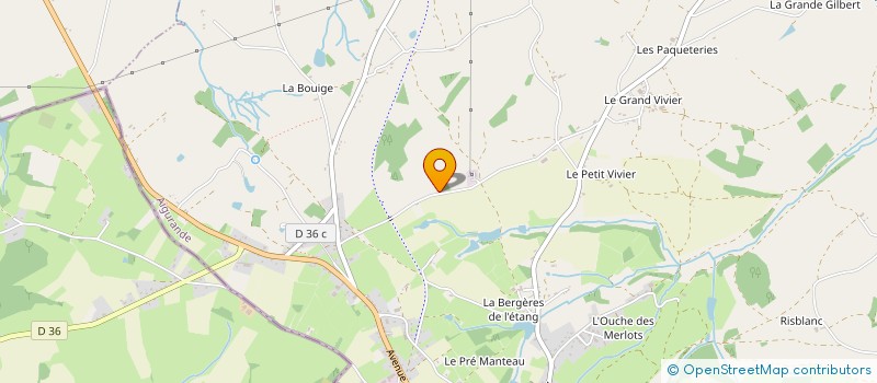 localisation de l'entreprise MADAME MADELEINE PONTABRY à AIGURANDE