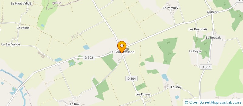 localisation de l'entreprise MADAME MADELEINE PRESSARD  MAURON