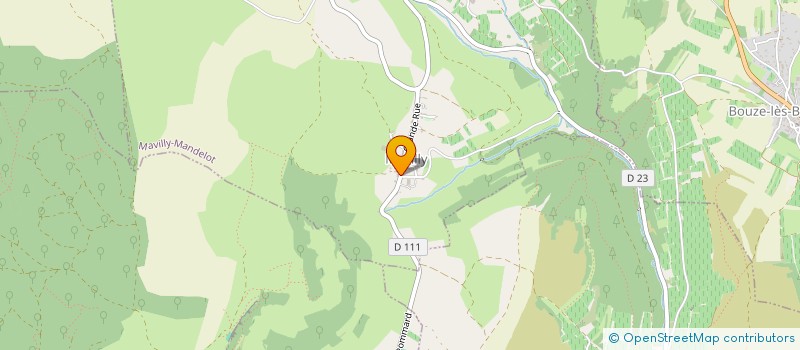 localisation de l'entreprise MADAME MADELEINE PRUDHON à SAINT-AUBIN