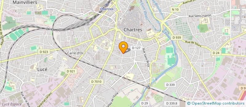 localisation de l'entreprise MADAME MADELEINE PRUVOST à CHARTRES