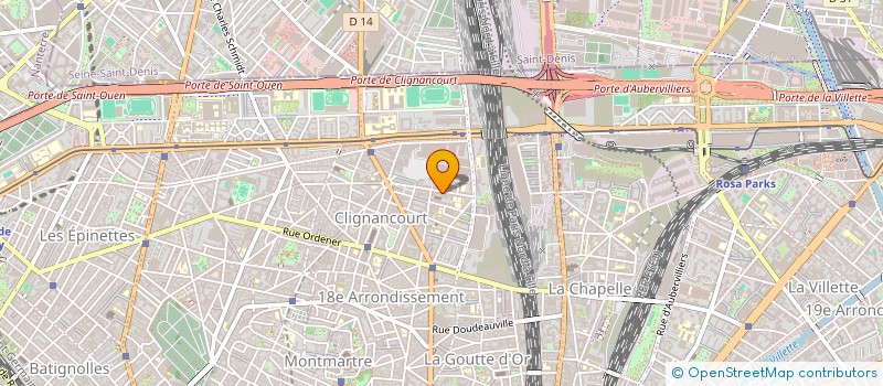 localisation de l'entreprise MADAME MADELEINE RAIMOND  PARIS