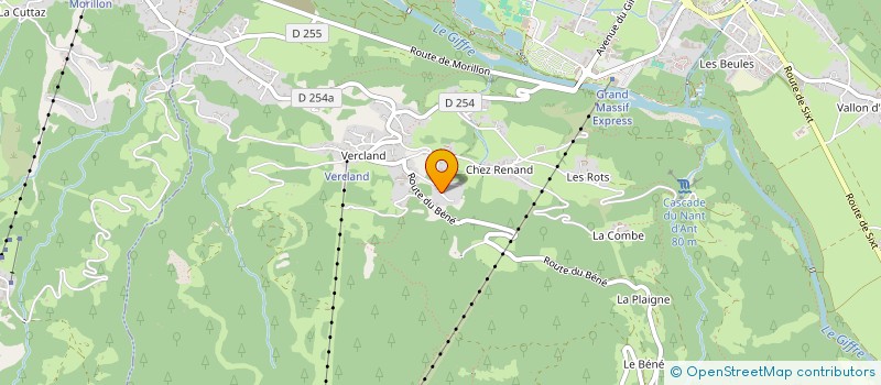 localisation de l'entreprise MADAME MADELEINE RATELIER-PARCHET à SAMOENS