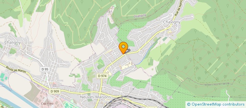 localisation de l'entreprise MADAME MADELEINE REINA  NEUVES-MAISONS