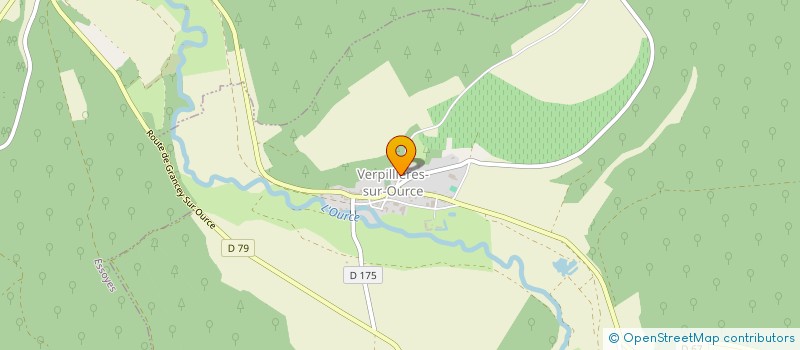 localisation de l'entreprise MADAME MADELEINE REY à VERPILLIERES-SUR-OURCE