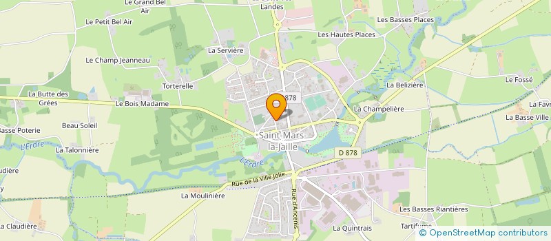 localisation de l'entreprise MADAME MADELEINE RIGAUD à VALLONS-DE-L'ERDRE