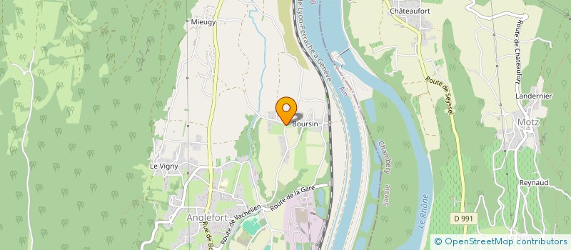 localisation de l'entreprise MADAME MADELEINE RITTAUD  ANGLEFORT