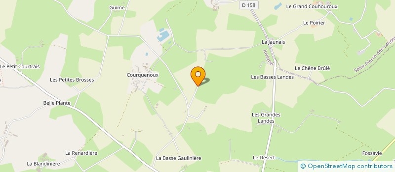 localisation de l'entreprise MADAME MADELEINE RIVAULT à JUVIGNE