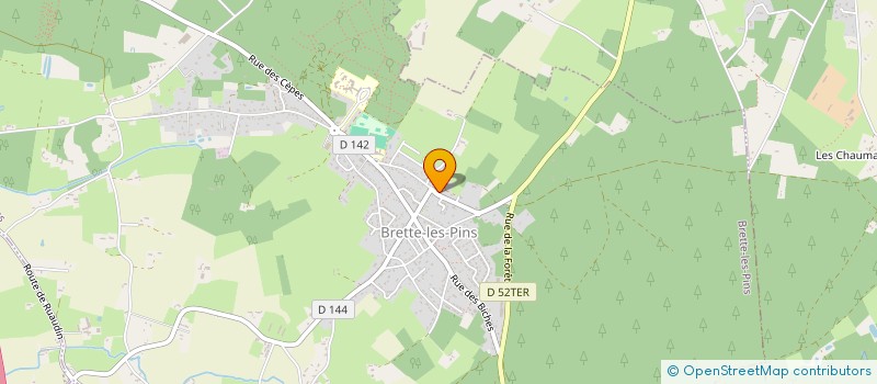 localisation de l'entreprise MADAME MADELEINE RIVIERE à BRETTE-LES-PINS