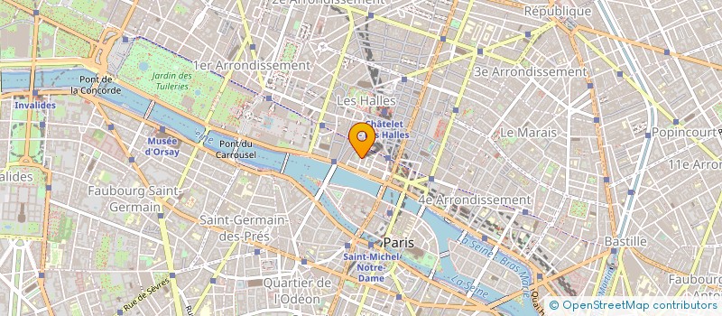 localisation de l'entreprise MADAME MADELEINE RIVIERE à PARIS