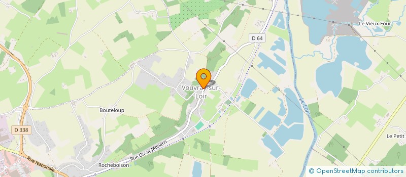 localisation de l'entreprise MADAME MADELEINE ROBERT  MONTVAL-SUR-LOIR