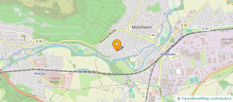 localisation de l'entreprise MADAME MADELEINE ROSIN  WOLXHEIM