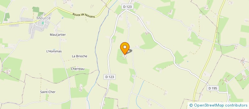 localisation de l'entreprise MADAME MADELEINE RUEL  NOUANS