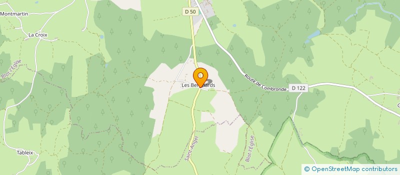 localisation de l'entreprise MADAME MADELEINE SARDIER  BLOT-L EGLISE