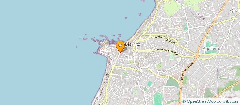 localisation de l'entreprise MADAME MADELEINE SIGRIST-HEUTY à BIARRITZ