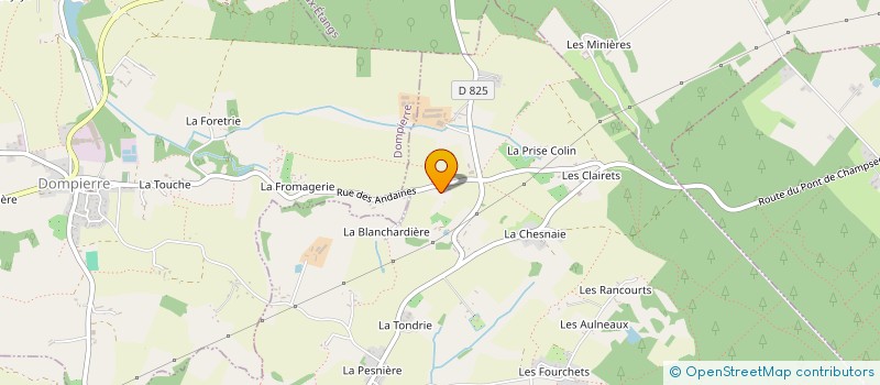localisation de l'entreprise MADAME MADELEINE SIMON à DOMFRONT-EN-POIRAIE
