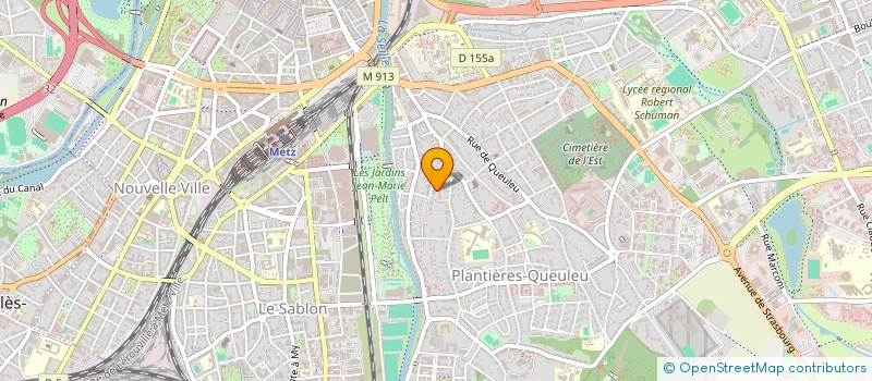 localisation de l'entreprise MADAME MADELEINE TAMANINI  METZ