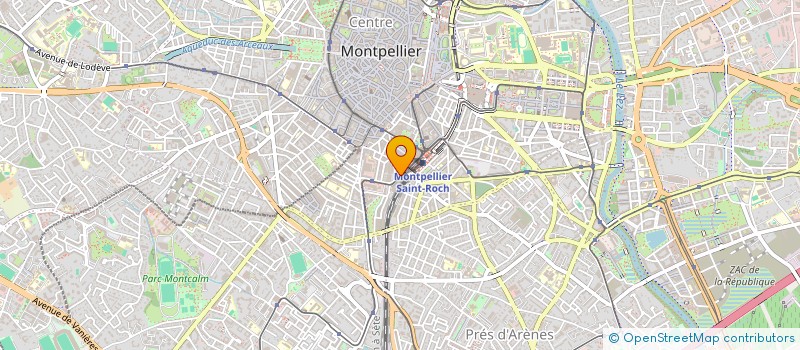 localisation de l'entreprise MADAME MADELEINE TEISSEDRE à MONTPELLIER