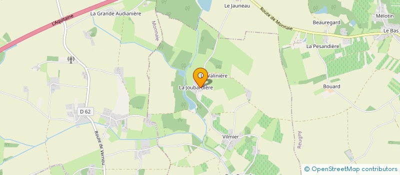 localisation de l'entreprise MADAME MADELEINE TERMEAU  VERNOU-SUR-BRENNE