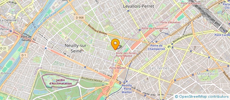 localisation de l'entreprise MADAME MADELEINE TERON à NEUILLY-SUR-SEINE