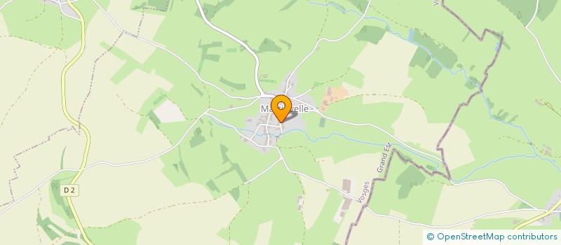 localisation de l'entreprise MADAME MADELEINE THOMAS  MARTINVELLE