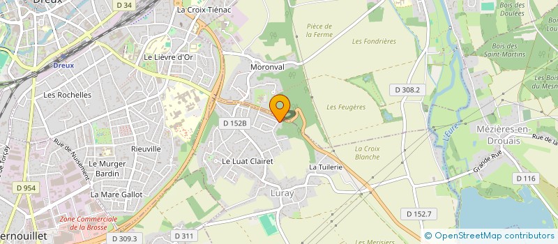 localisation de l'entreprise MADAME MADELEINE TRETNER à ECLUZELLES