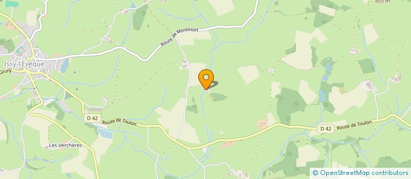 localisation de l'entreprise MADAME MADELEINE TRICOT  ISSY-L EVEQUE