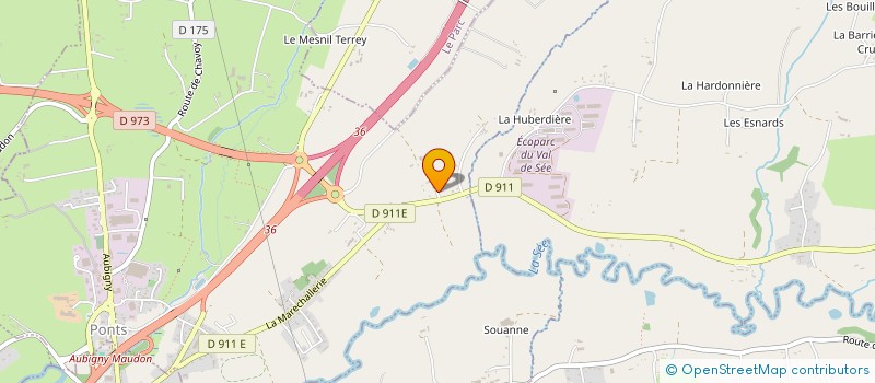 localisation de l'entreprise MADAME MADELEINE TRUBLET  PONTS