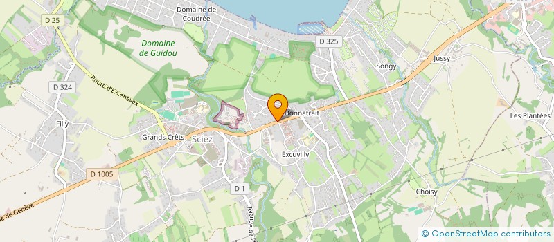 localisation de l'entreprise MADAME MADELEINE VERNAZ PETIT-CLAUDE  SCIEZ