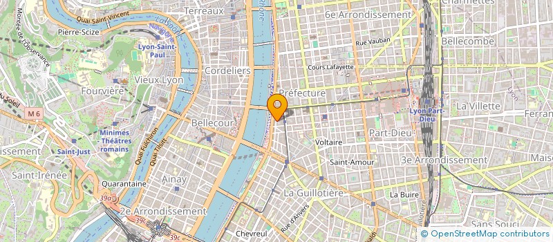 localisation de l'entreprise MADAME MADELEINE VIALLET  LYON