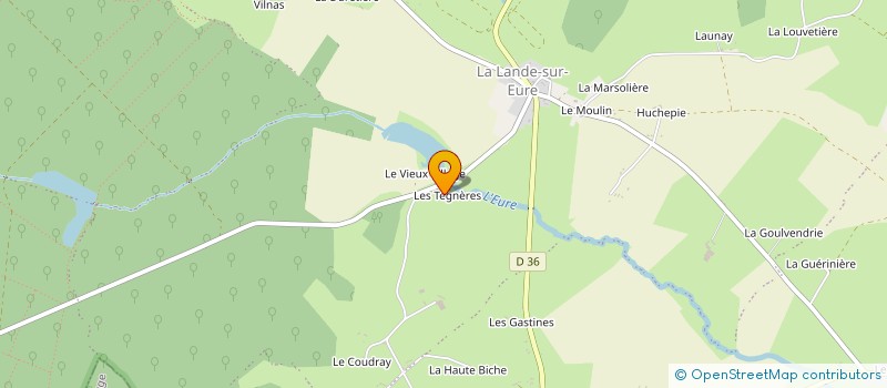 localisation de l'entreprise MADAME MADELEINE VIANDIER à LONGNY LES VILLAGES