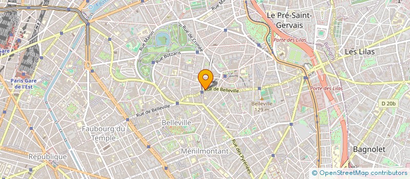 localisation de l'entreprise MADAME MADELEINE VIART  PARIS