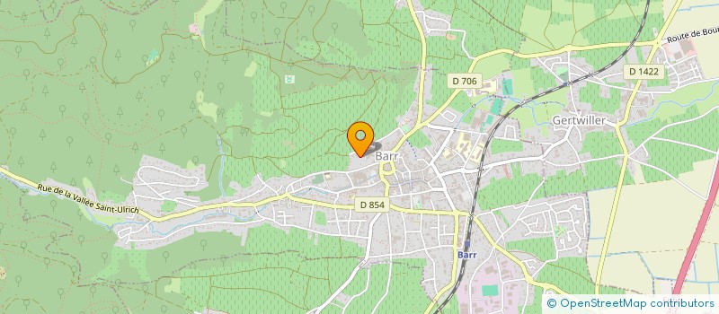 localisation de l'entreprise MADAME MADELEINE WANTZ  ANDLAU