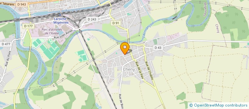 localisation de l'entreprise MADAME MADELEINE ZANCONATO  CHARMOY