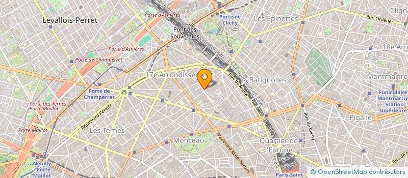 localisation de l'entreprise MADAME MADELEINE ZYLBERLICHT  PARIS