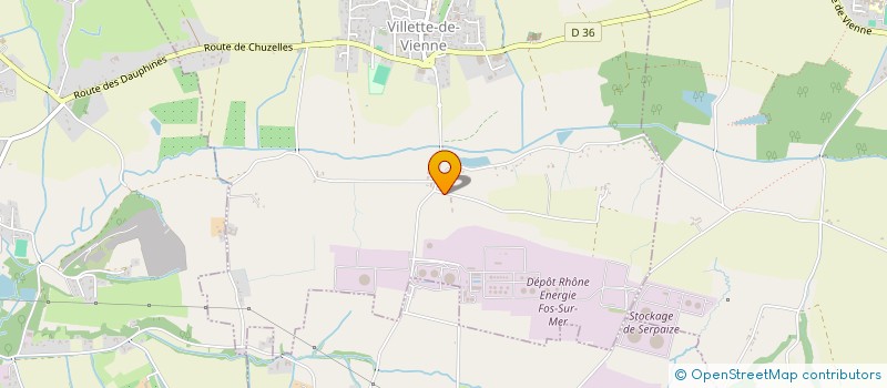 localisation de l'entreprise MADAME MADELINE DAVANTURE  VILLETTE-DE-VIENNE