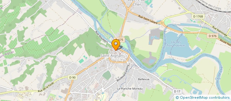 localisation de l'entreprise MADAME MADELINE DHUMEAUX  CHATEAUVIEUX