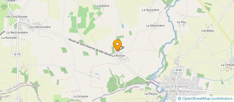 localisation de l'entreprise MADAME MADELINE GOULIN  PAULX