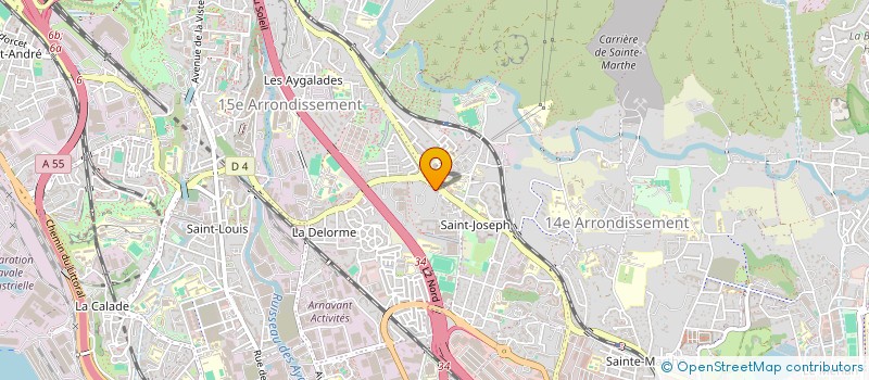 localisation de l'entreprise MADAME MADELINE LEMOINE  PARIS