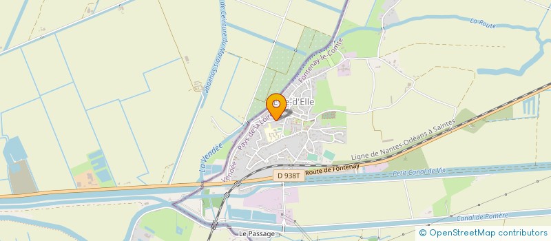 localisation de l'entreprise MADAME MADELINE ROBBE  L'ILE-D'ELLE