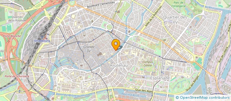 localisation de l'entreprise MADAME MADELINE RYCHEN à STRASBOURG
