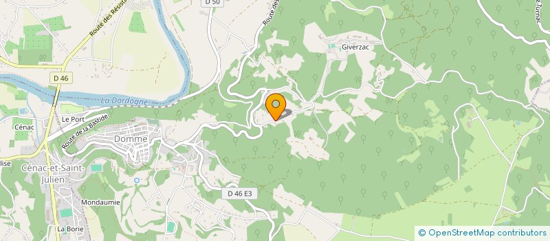 localisation de l'entreprise MADAME MADELYNE BOURNAZEL à DOMME