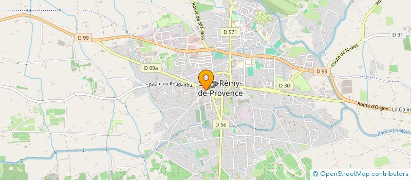 localisation de l'entreprise MADAME MADELYNE MISSET  SAINT-REMY-DE-PROVENCE