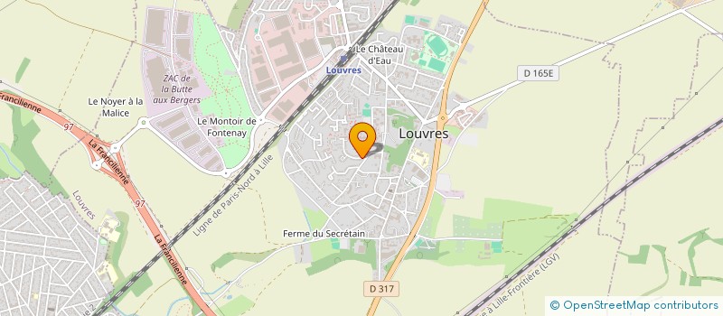 localisation de l'entreprise MADAME MADHUVEENA KUMARIAH à LOUVRES