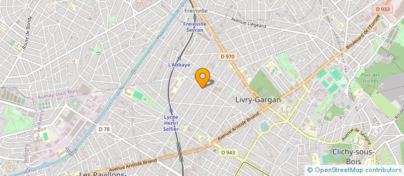 localisation de l'entreprise MADAME MADHVI JEEBUN  LIVRY-GARGAN