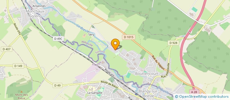 localisation de l'entreprise MADAME MADIANA TOUSSAINT  BOUTTENCOURT