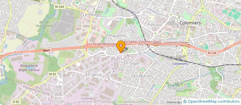 localisation de l'entreprise MADAME MADINA ABAEVA à COLOMIERS