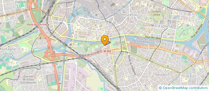 localisation de l'entreprise MADAME MADINA AIBOULATOVA à STRASBOURG