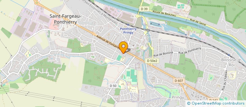 localisation de l'entreprise MADAME MADINA AUSHEVA  SAINT-FARGEAU-PONTHIERRY